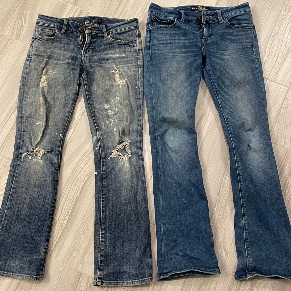 Lucky Brand Lolita Boot Jeans 25A - Set of 2